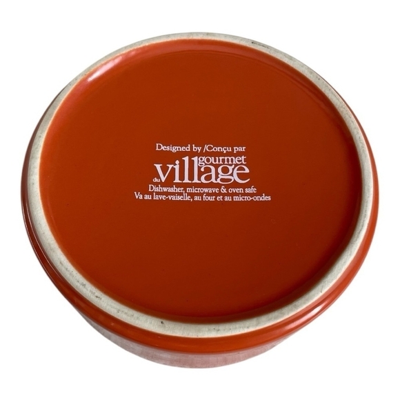 VNTG Cheese Baker Bistro Brown Ceramic BRIE CAMEMBERT Cheese Baker Cheese Keeper - Picture 7 of 7